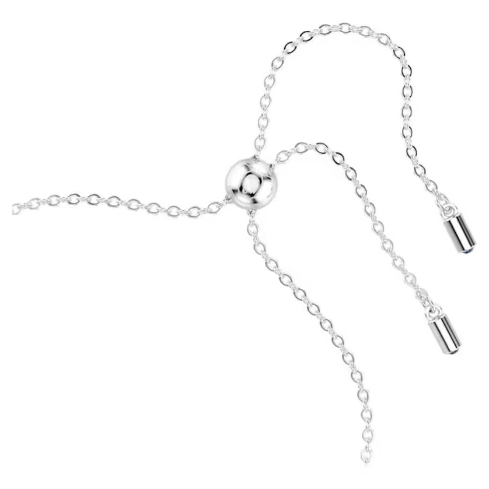 SWAROVSKI Imber Emily bracelet Mixed round cuts, Blue, Rhodium plated - Picture 4 of 10